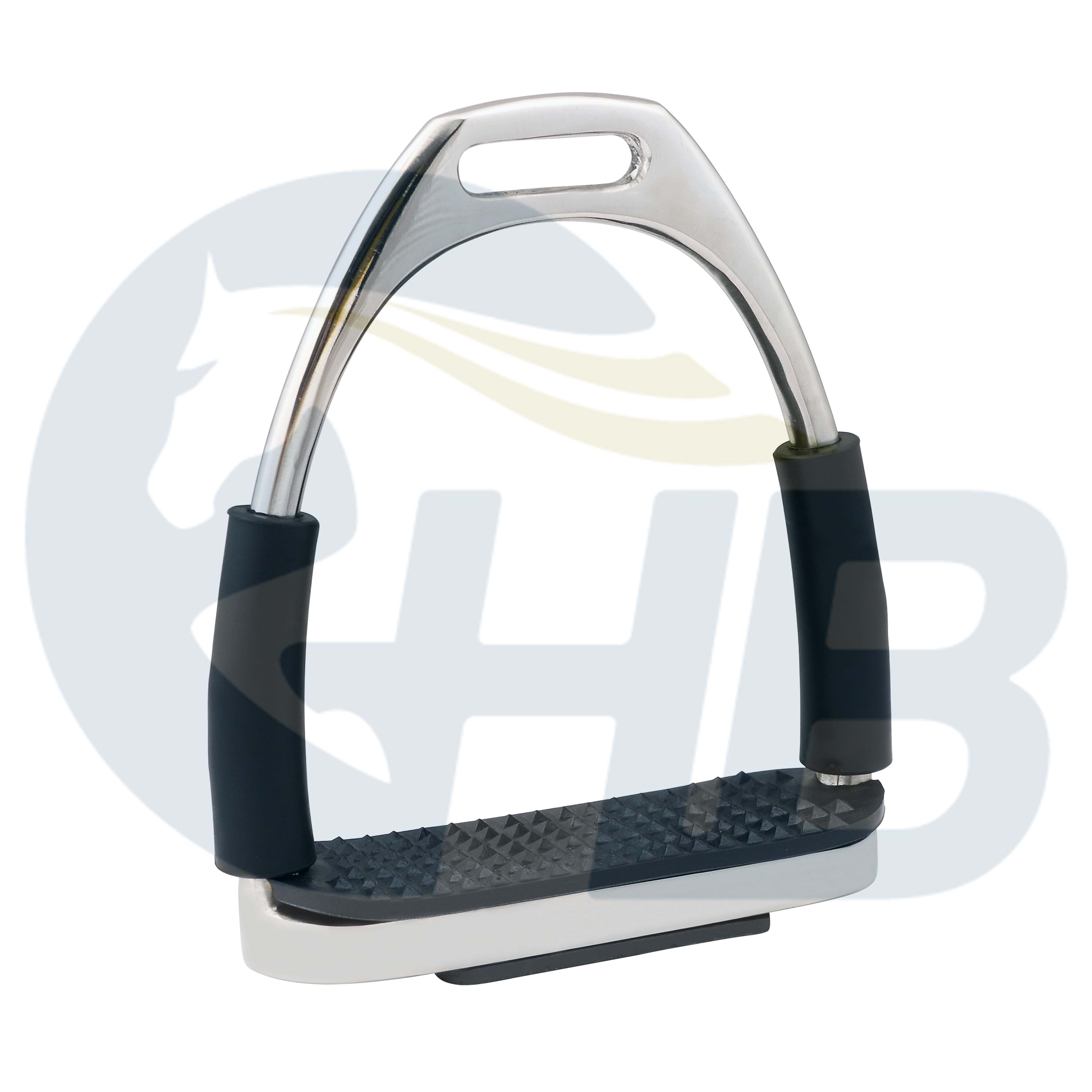 Silver Flexible Stirrup Irons