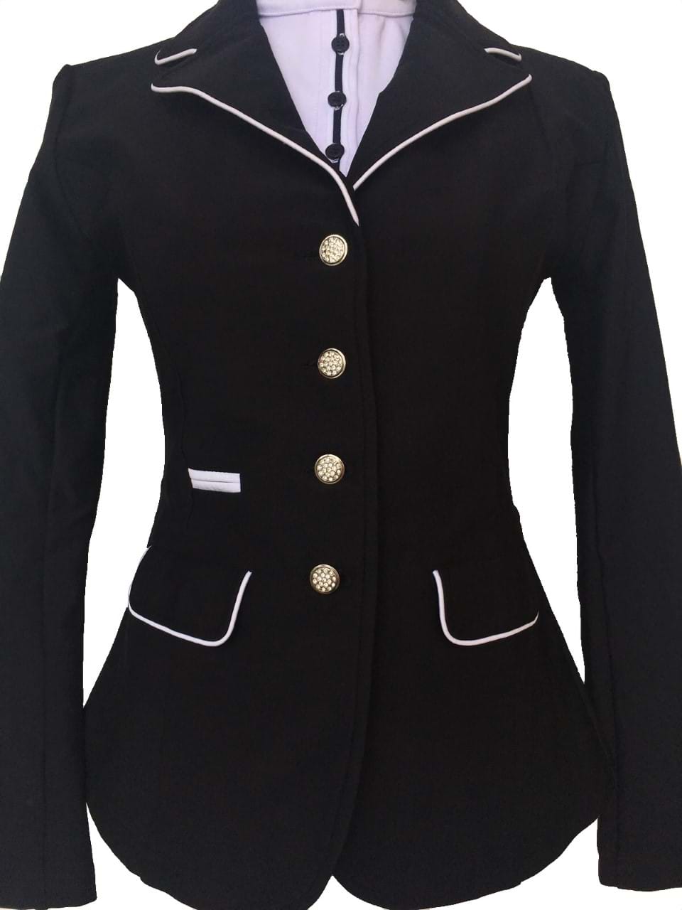 girls riding coat
