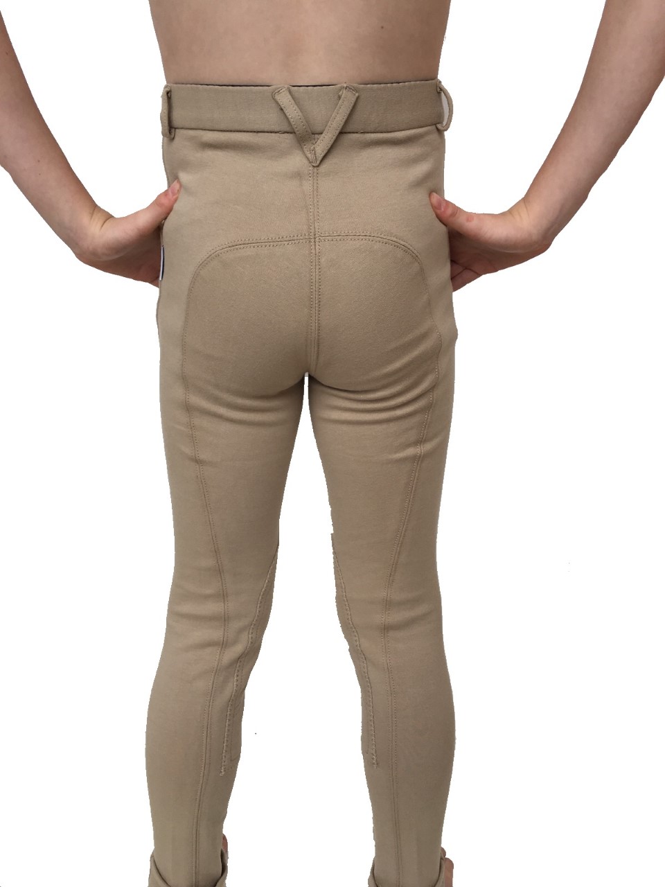 Saddlecraft Enfants Jiggy Jods Plain Jodphur-beige - enfants Jodhpurs environ 71.12 cm 28 in
