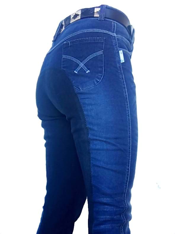 Ladies Denim Grip Jodhpurs