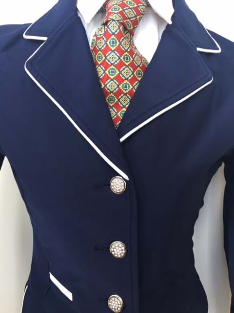 girls riding coat